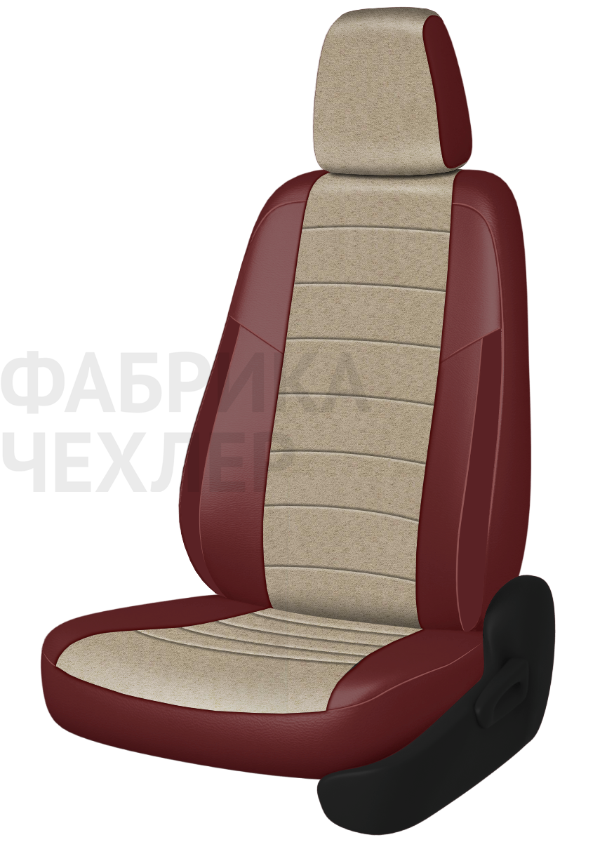 Авточехлы на SKODA SUPERB III  2015-н.в.  B8 седан Задняя спин. 40/60+подлок.(молния), сид. единое, 5 подгол.,2 надкрыльника , во всех сидениях подкол (БЖАБР)