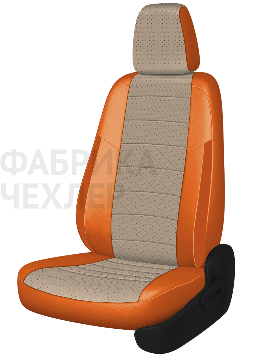 Авточехлы на SKODA SUPERB III  2015-н.в.  B8 седан Задняя спин. 40/60+подлок.(молния), сид. единое, 5 подгол.,2 надкрыльника , во всех сидениях подкол (БЖПОЖ)