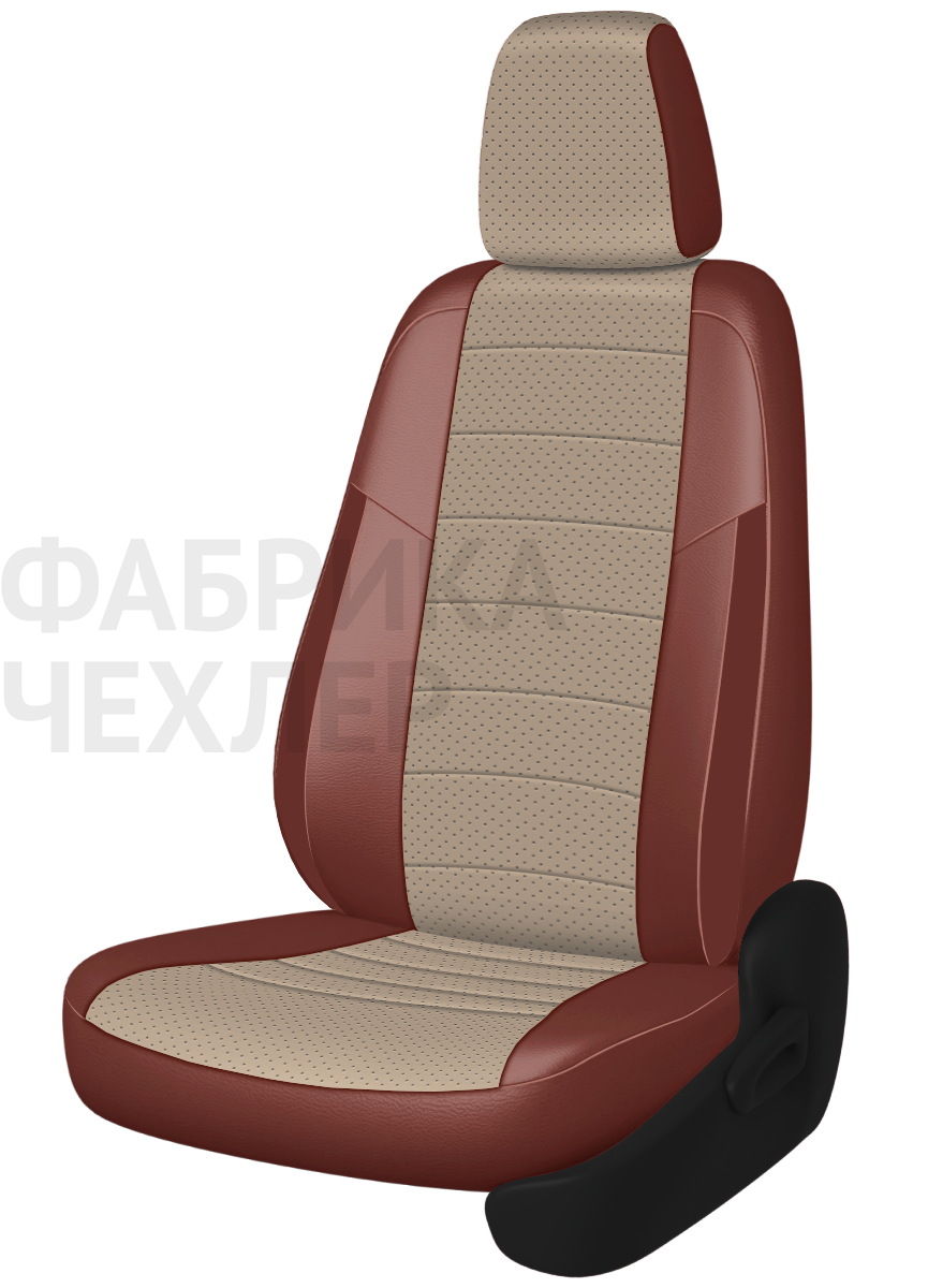 Авточехлы на AUDI A3 8V  2012-н.в. хетчбек, 3-5d Задняя спинка 40/60, сидение единое, 5 подголовников, передний подлокотник. (БЖППР)