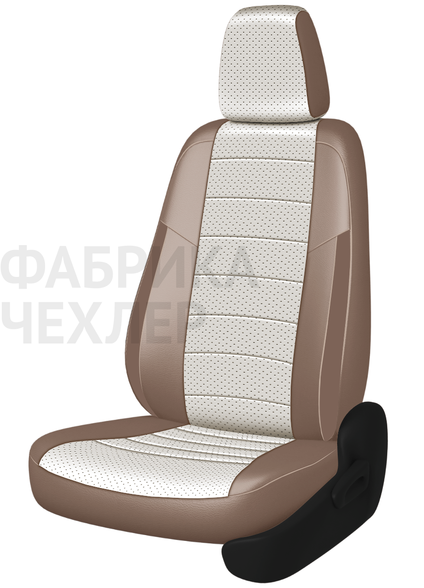 Авточехлы на SKODA SUPERB III  2015-н.в.  B8 седан Задняя спин. 40/60+подлок.(молния), сид. единое, 5 подгол.,2 надкрыльника , во всех сидениях подкол (БЛПКП)