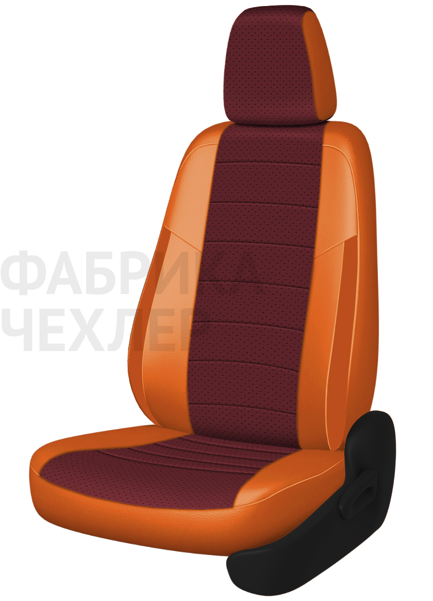 Авточехлы на SKODA SUPERB III  2015-н.в.  B8 седан Задняя спин. 40/60+подлок.(молния), сид. единое, 5 подгол.,2 надкрыльника , во всех сидениях подкол (БРПОЖ)