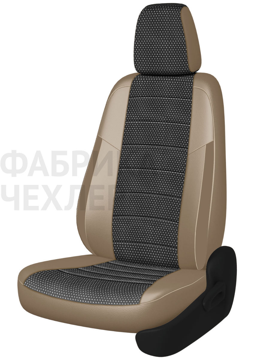 Авточехлы на SKODA SUPERB III  2015-н.в.  B8 седан Задняя спин. 40/60+подлок.(молния), сид. единое, 5 подгол.,2 надкрыльника , во всех сидениях подкол (БТЖБЖ)