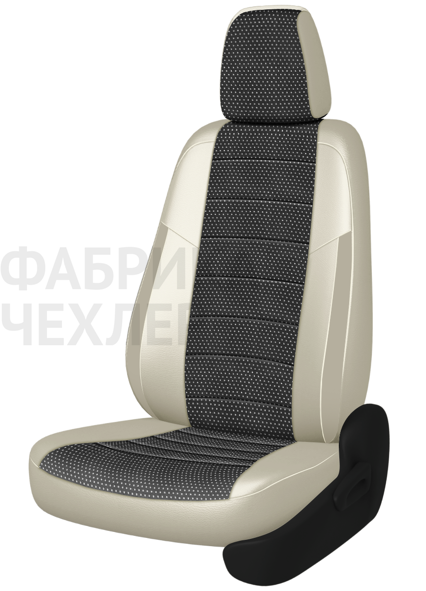 Авточехлы на SKODA SUPERB III  2015-н.в.  B8 седан Задняя спин. 40/60+подлок.(молния), сид. единое, 5 подгол.,2 надкрыльника , во всех сидениях подкол (БТЖКМ)