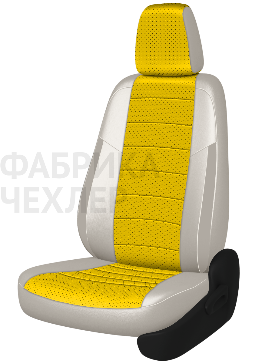 Авточехлы на SKODA SUPERB III  2015-н.в.  B8 седан Задняя спин. 40/60+подлок.(молния), сид. единое, 5 подгол.,2 надкрыльника , во всех сидениях подкол (ЖЛПБЛ)