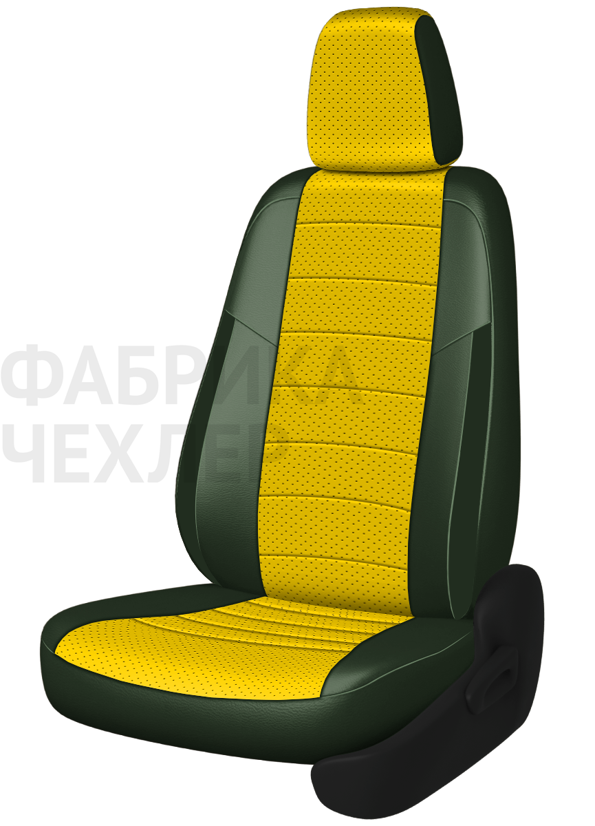 Авточехлы на SKODA SUPERB II  2008-2015  B6 седан Active, Ambition.  Задняя спин. 40/60, сид. единое, зад подлок., 5 подгол. +2 надкрыльника (ЖЛПЗЛ)
