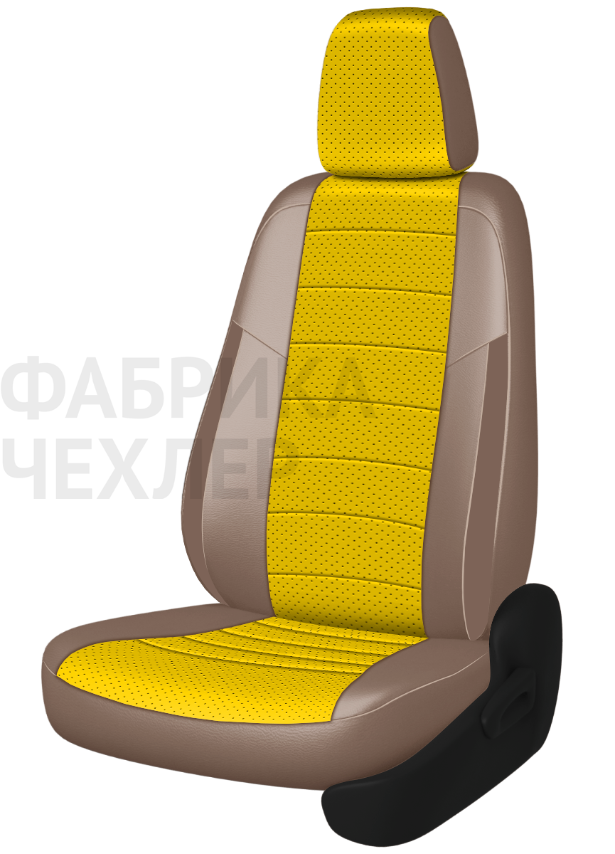 Авточехлы на SKODA SUPERB II  2008-2015  B6 седан Active, Ambition.  Задняя спин. 40/60, сид. единое, зад подлок., 5 подгол. +2 надкрыльника (ЖЛПКП)