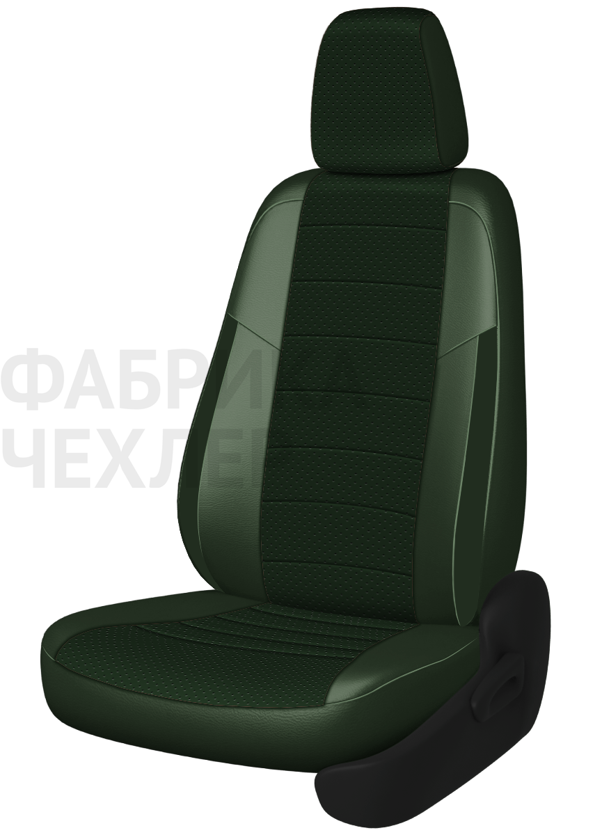 Авточехлы на SKODA SUPERB II  2008-2015  B6 седан Active, Ambition.  Задняя спин. 40/60, сид. единое, зад подлок., 5 подгол. +2 надкрыльника (ЗЛПЗЛ)