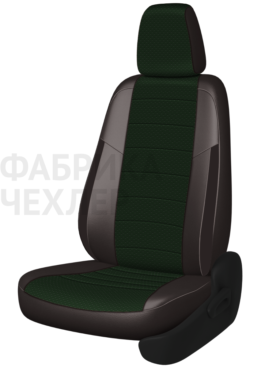 Авточехлы на SKODA SUPERB III  2015-н.в.  B8 седан Задняя спин. 40/60+подлок.(молния), сид. единое, 5 подгол.,2 надкрыльника , во всех сидениях подкол (ЗЛПШК)