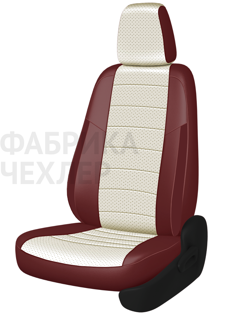 Авточехлы на SKODA SUPERB III  2015-н.в.  B8 седан Задняя спин. 40/60+подлок.(молния), сид. единое, 5 подгол.,2 надкрыльника , во всех сидениях подкол (КМПБР)
