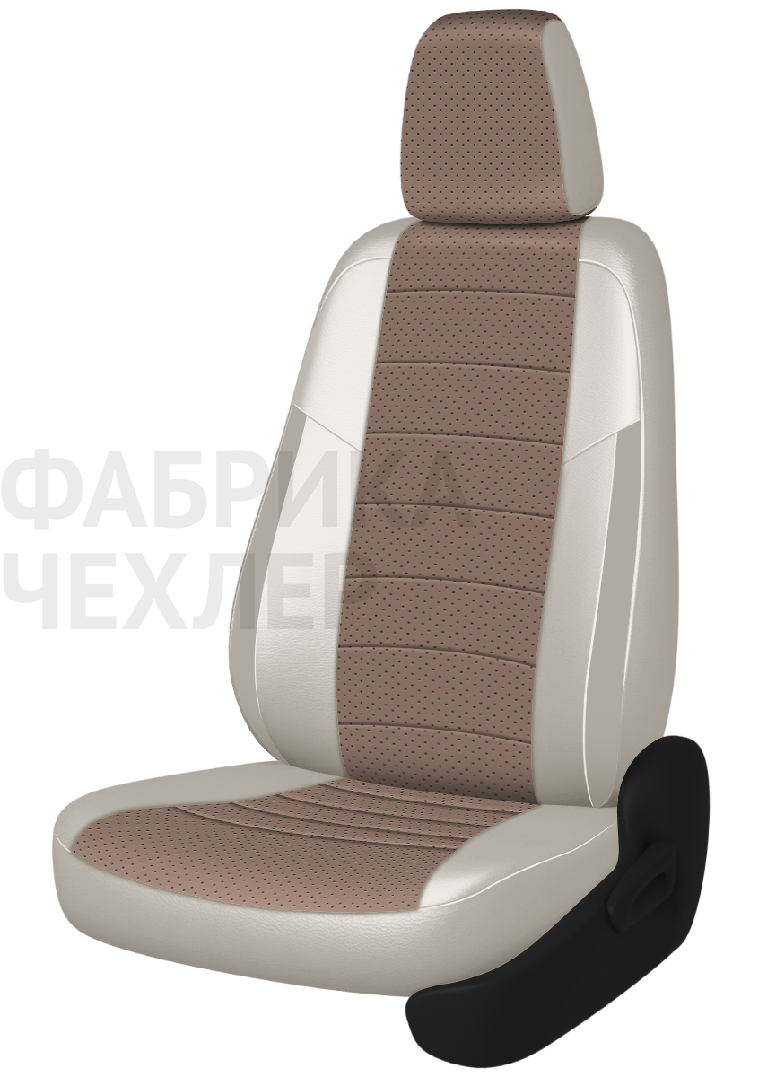 Авточехлы на SKODA SUPERB III  2015-н.в.  B8 седан Задняя спин. 40/60+подлок.(молния), сид. единое, 5 подгол.,2 надкрыльника , во всех сидениях подкол (КППБЛ)