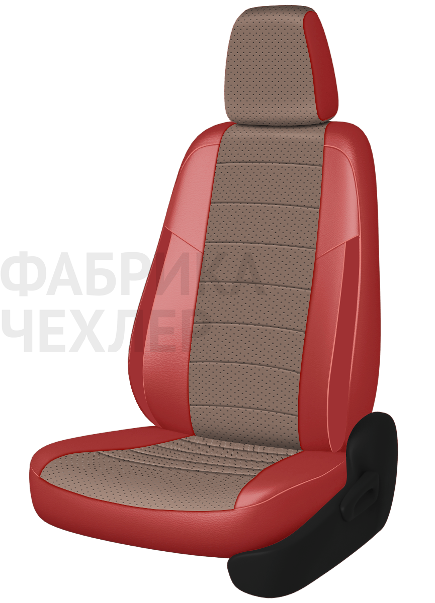 Авточехлы на SKODA SUPERB III  2015-н.в.  B8 седан Задняя спин. 40/60+подлок.(молния), сид. единое, 5 подгол.,2 надкрыльника , во всех сидениях подкол (КППКР)