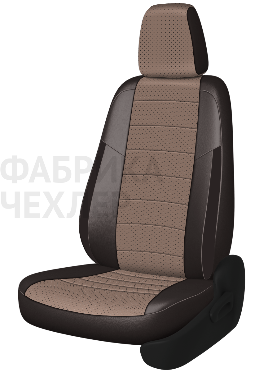 Авточехлы на SKODA SUPERB III  2015-н.в.  B8 седан Задняя спин. 40/60+подлок.(молния), сид. единое, 5 подгол.,2 надкрыльника , во всех сидениях подкол (КППШК)