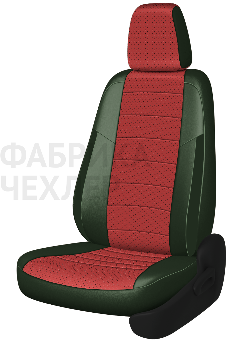 Авточехлы на SKODA SUPERB III  2015-н.в.  B8 седан Задняя спин. 40/60+подлок.(молния), сид. единое, 5 подгол.,2 надкрыльника , во всех сидениях подкол (КРПЗЛ)