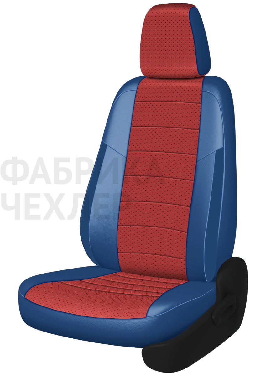 Авточехлы на SKODA SUPERB III  2015-н.в.  B8 седан Задняя спин. 40/60+подлок.(молния), сид. единое, 5 подгол.,2 надкрыльника , во всех сидениях подкол (КРПСН)