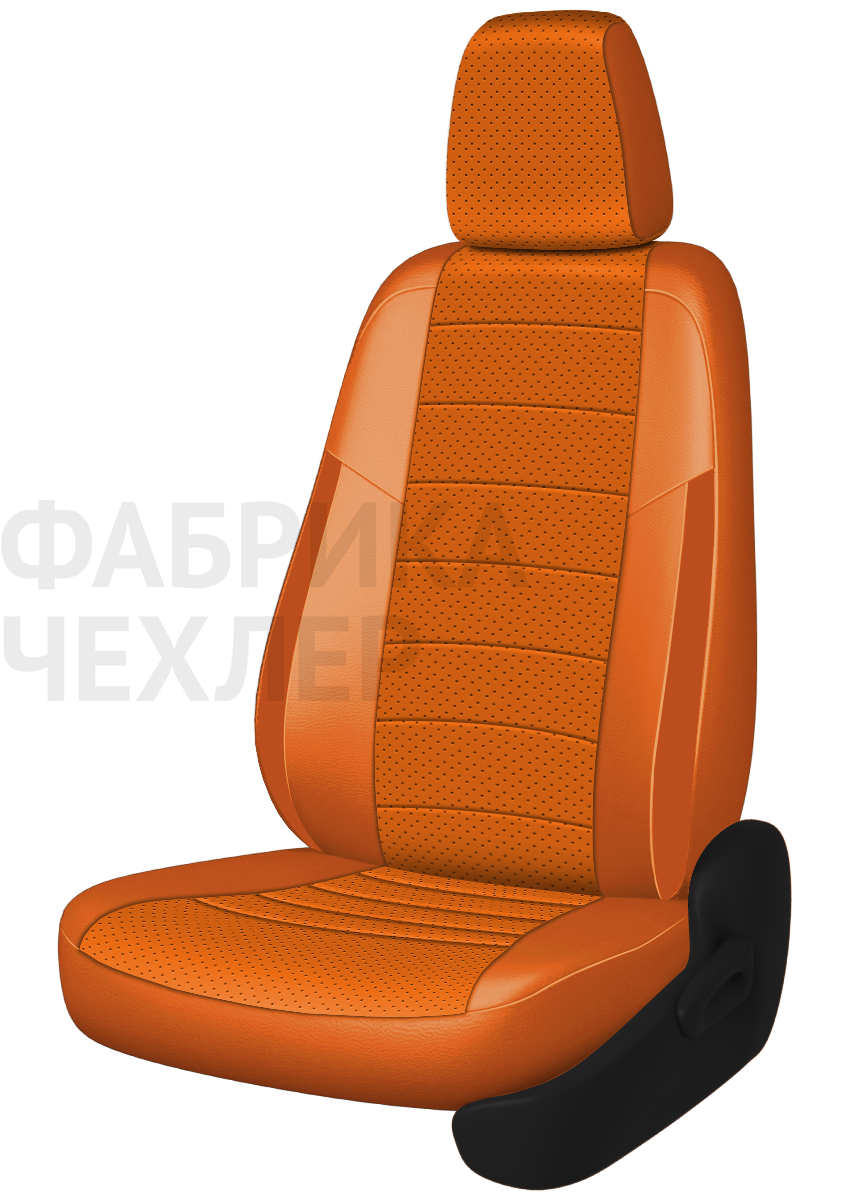 Авточехлы на SKODA SUPERB II  2008-2015  B6 седан Active, Ambition.  Задняя спин. 40/60, сид. единое, зад подлок., 5 подгол. +2 надкрыльника (ОЖПОЖ)