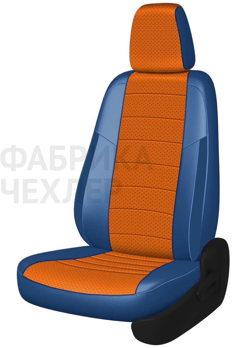 Авточехлы на SKODA SUPERB III  2015-н.в.  B8 седан Задняя спин. 40/60+подлок.(молния), сид. единое, 5 подгол.,2 надкрыльника , во всех сидениях подкол (ОЖПСН)