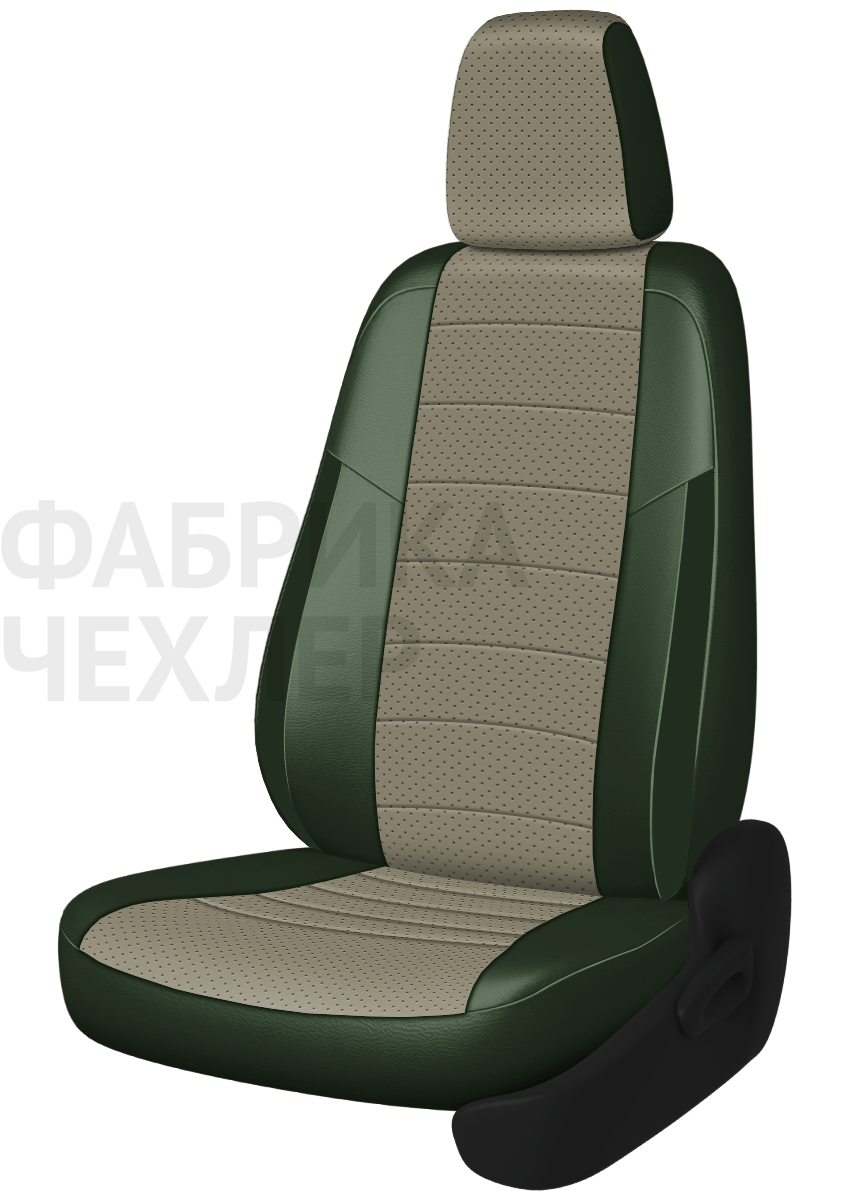 Авточехлы на SKODA SUPERB III  2015-н.в.  B8 седан Задняя спин. 40/60+подлок.(молния), сид. единое, 5 подгол.,2 надкрыльника , во всех сидениях подкол (ПЛПЗЛ)