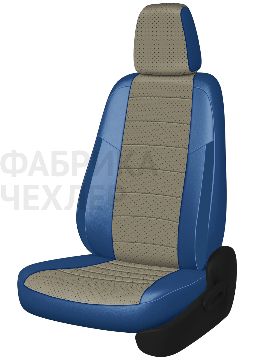 Авточехлы на SKODA SUPERB III  2015-н.в.  B8 седан Задняя спин. 40/60+подлок.(молния), сид. единое, 5 подгол.,2 надкрыльника , во всех сидениях подкол (ПЛПСН)