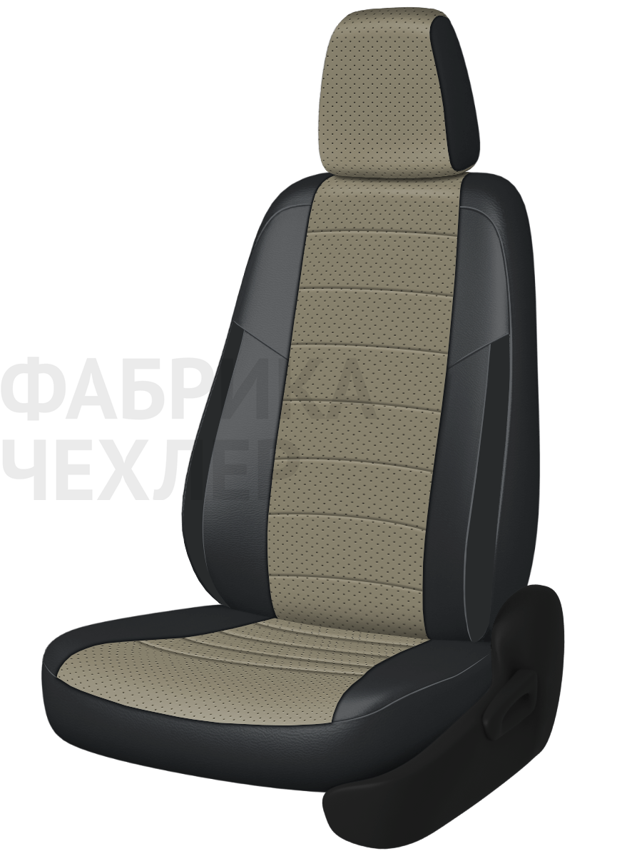 Авточехлы на SKODA SUPERB III  2015-н.в.  B8 седан Задняя спин. 40/60+подлок.(молния), сид. единое, 5 подгол.,2 надкрыльника , во всех сидениях подкол (ПЛПТС)