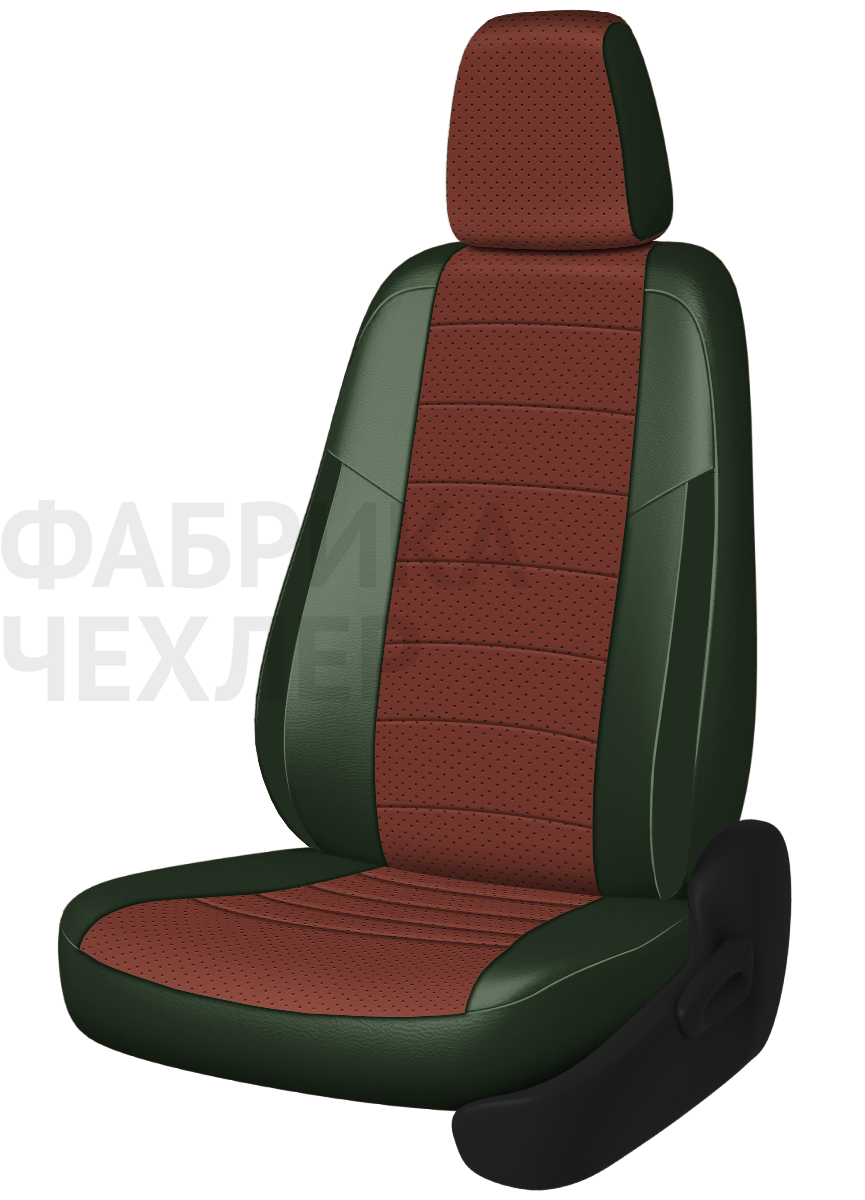 Авточехлы на SKODA SUPERB III  2015-н.в.  B8 седан Задняя спин. 40/60+подлок.(молния), сид. единое, 5 подгол.,2 надкрыльника , во всех сидениях подкол (ПРПЗЛ)