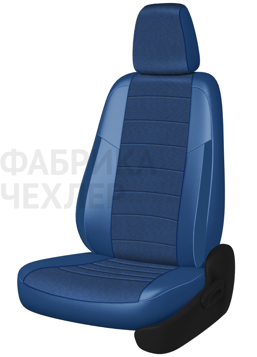 Авточехлы на SKODA SUPERB III  2015-н.в.  B8 седан Задняя спин. 40/60+подлок.(молния), сид. единое, 5 подгол.,2 надкрыльника , во всех сидениях подкол (СНАСН)