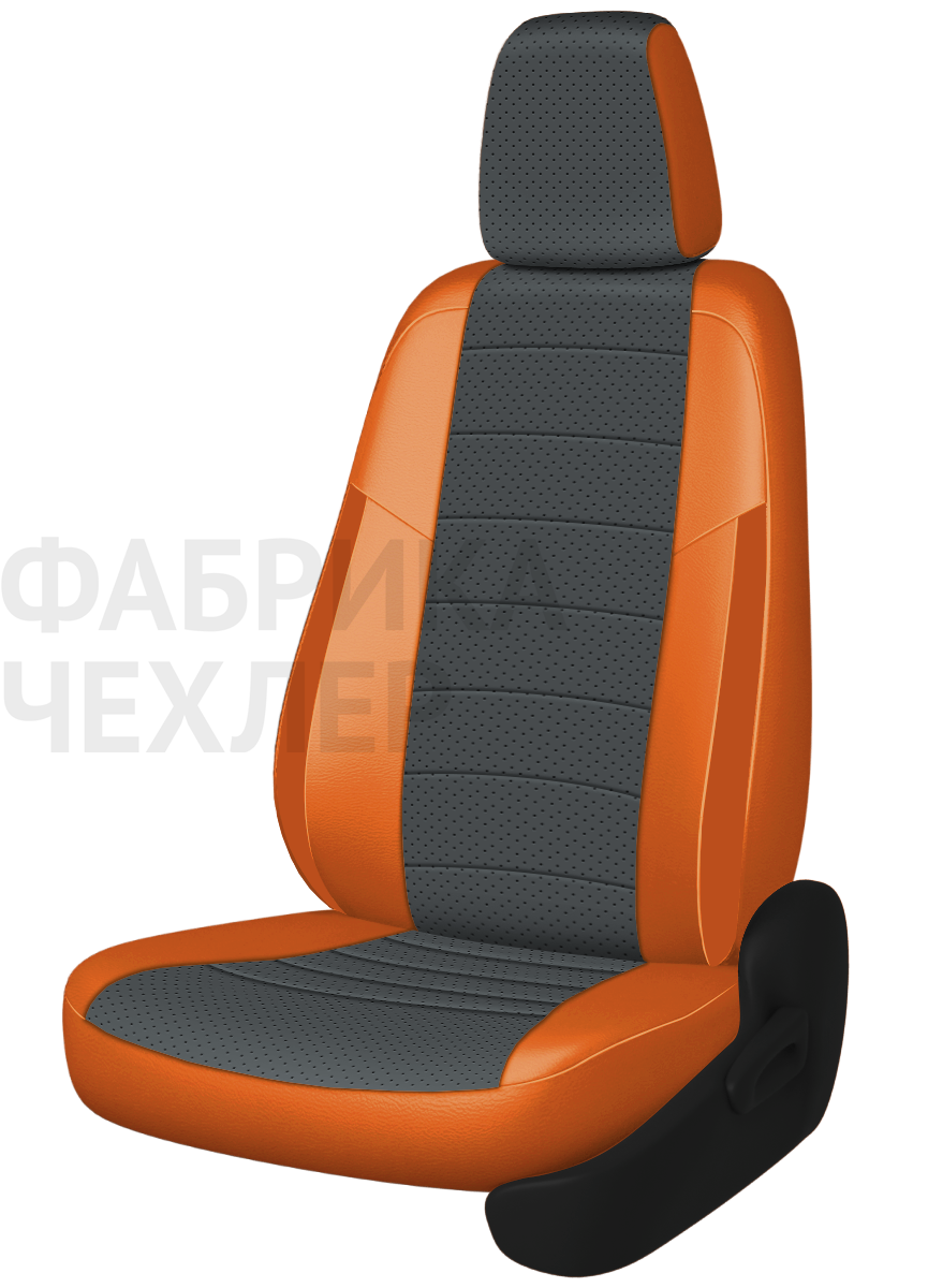 Авточехлы на SKODA SUPERB III  2015-н.в.  B8 седан Задняя спин. 40/60+подлок.(молния), сид. единое, 5 подгол.,2 надкрыльника , во всех сидениях подкол (ССПОЖ)