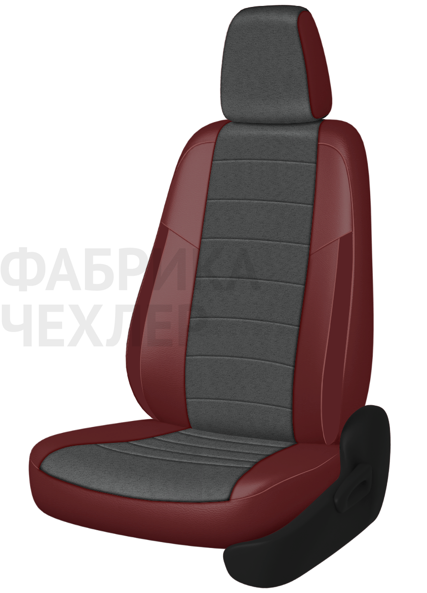 Авточехлы на SKODA SUPERB III  2015-н.в.  B8 седан Задняя спин. 40/60+подлок.(молния), сид. единое, 5 подгол.,2 надкрыльника , во всех сидениях подкол (ТСАБР)