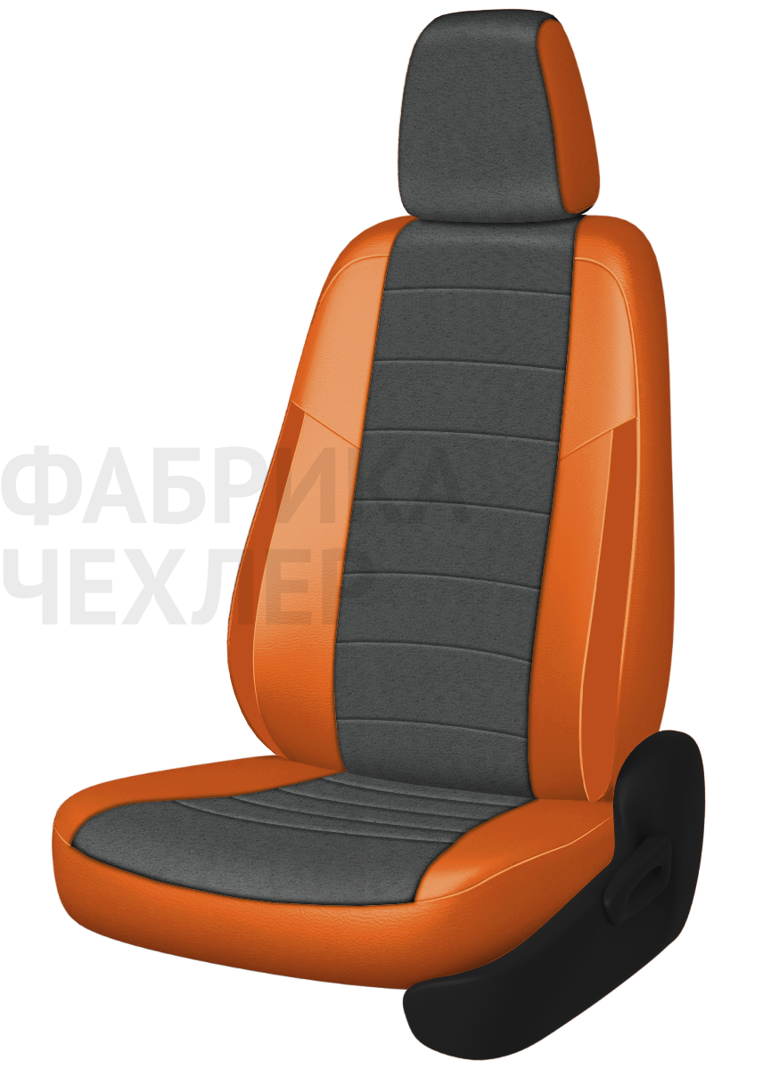 Авточехлы на SKODA SUPERB III  2015-н.в.  B8 седан Задняя спин. 40/60+подлок.(молния), сид. единое, 5 подгол.,2 надкрыльника , во всех сидениях подкол (ТСАОЖ)