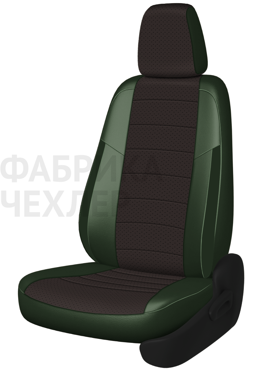 Авточехлы на SKODA SUPERB III  2015-н.в.  B8 седан Задняя спин. 40/60+подлок.(молния), сид. единое, 5 подгол.,2 надкрыльника , во всех сидениях подкол (ШКПЗЛ)