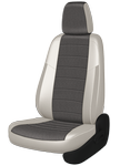 Авточехлы на CITROEN C5 II  2008-2017 седан Задняя спин. и сид. 40/60, задн. пордлокотник-молния. Передние сидения с подколенными выступами. 5 подгол. (ССАБЛ)